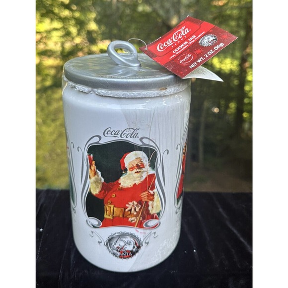 Vintage Houston Harvest 75th Anniversary Coca Cola Santa Cookie Jar New Sealed!! - Picture 1 of 10